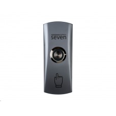 Кнопка выхода металлическая накладная с подсветкой SEVEN K-782